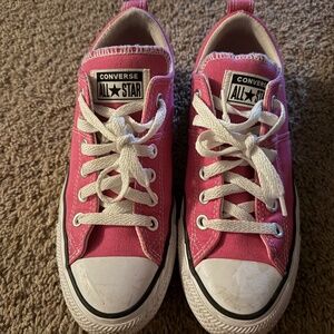 Women’s Converse Chuck Taylor All Star Madison Sneaker, bright pink size 7